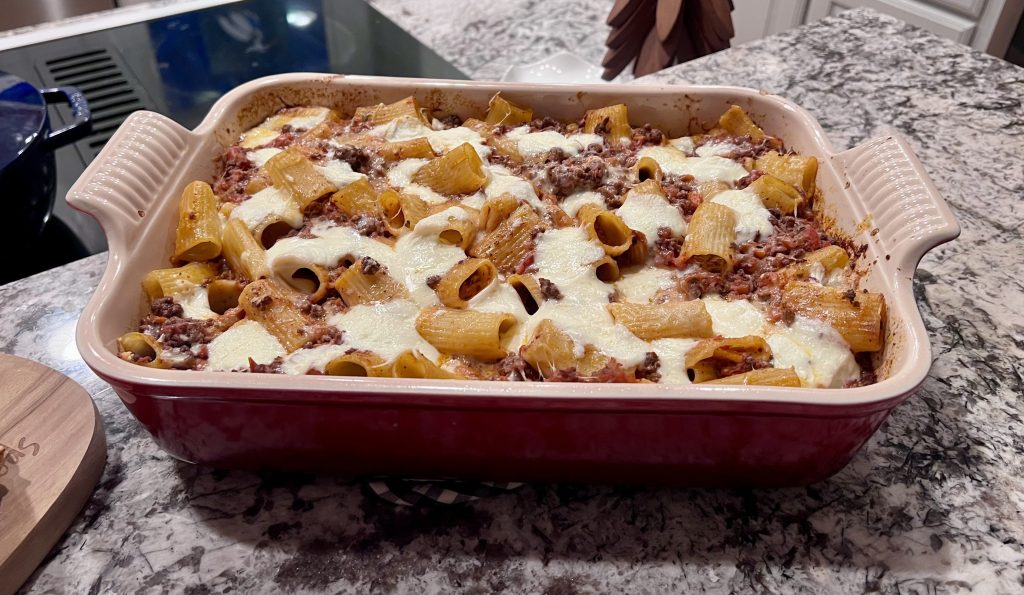 Baked Rigatoni with Beef&nbsp;Ragu